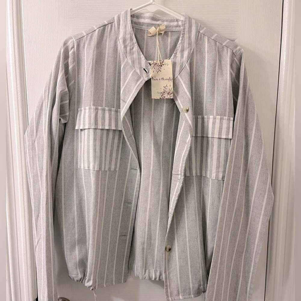 Striped Shacket